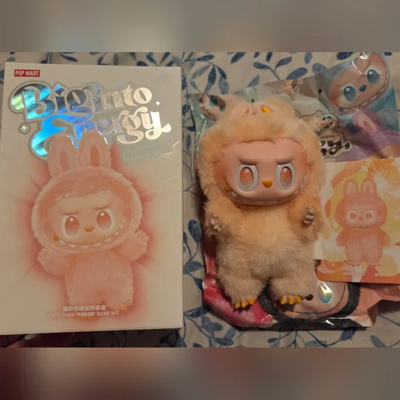 Labubu V3 Big Into Energy (Happiness) - Picture 3 of 6